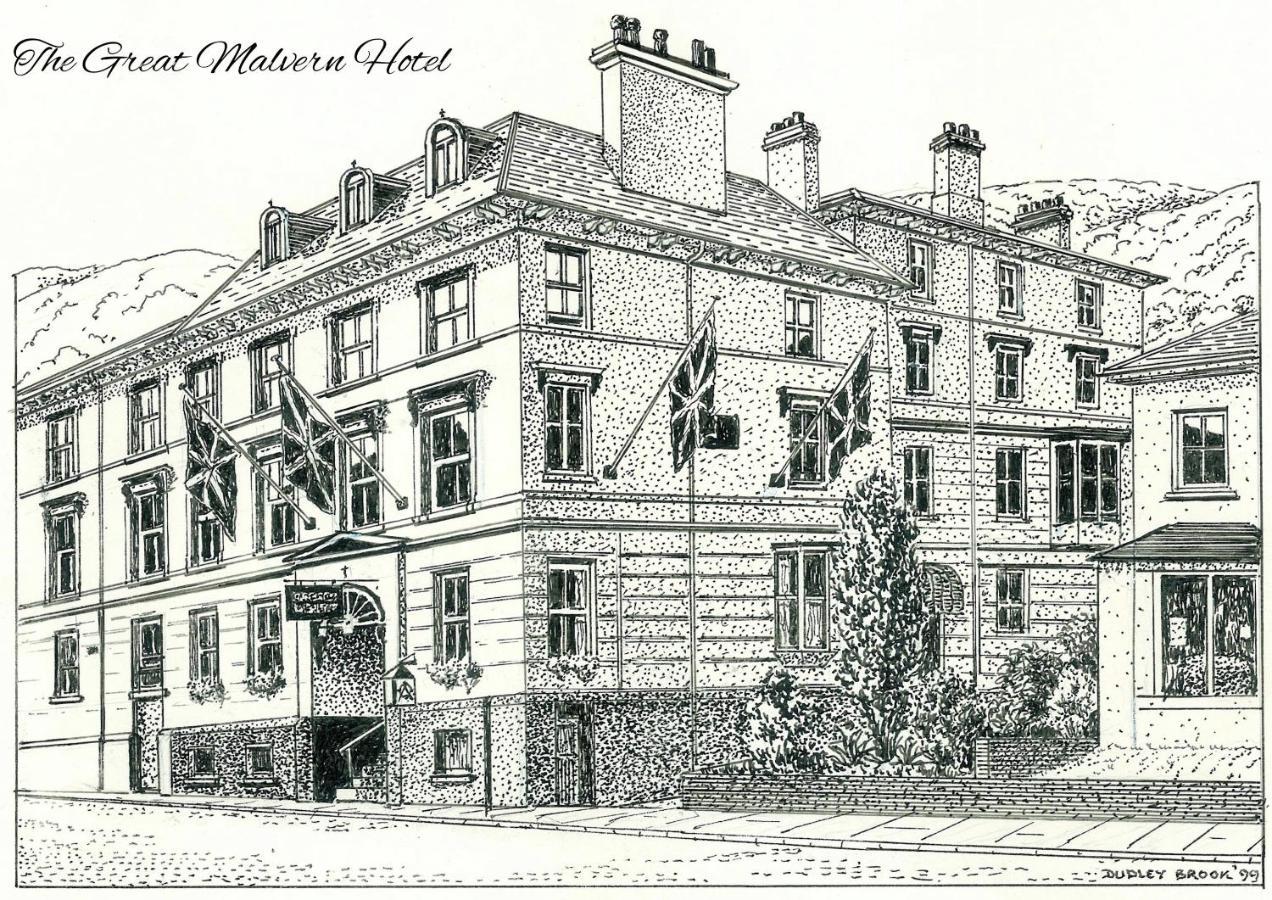Great Malvern Hotel Exterior foto